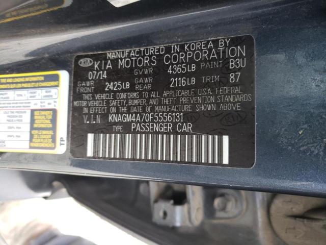 2015 KIA OPTIMA LX KNAGM4A70F5556131