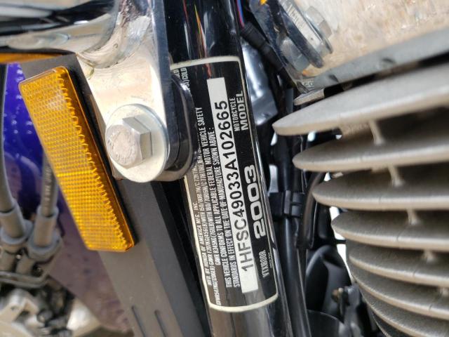 2003 HONDA VTX1800 1HFSC49033A102665