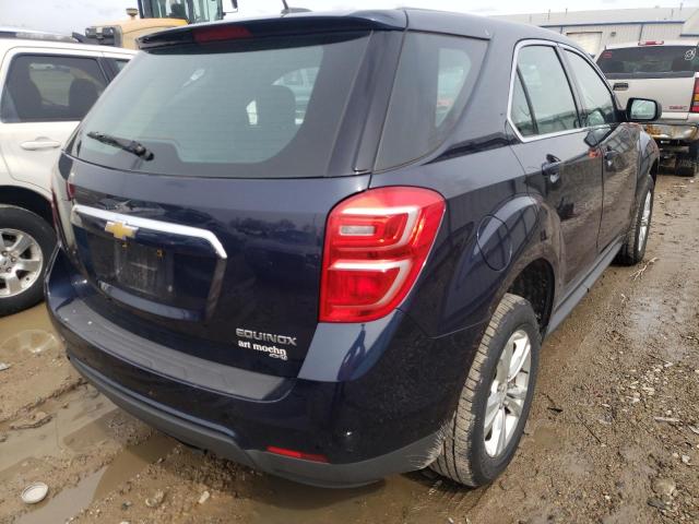 2016 CHEVROLET EQUINOX LS 2GNALBEK7G1118537