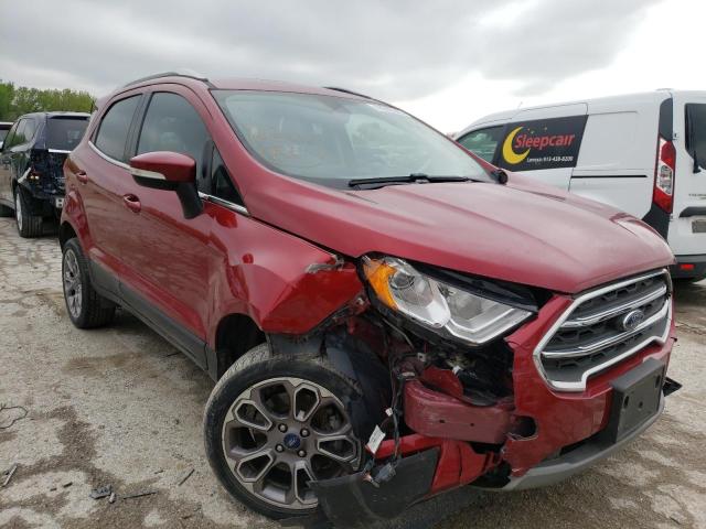 Ford Ecosport T salvage cars for sale: 2018 Ford Ecosport T