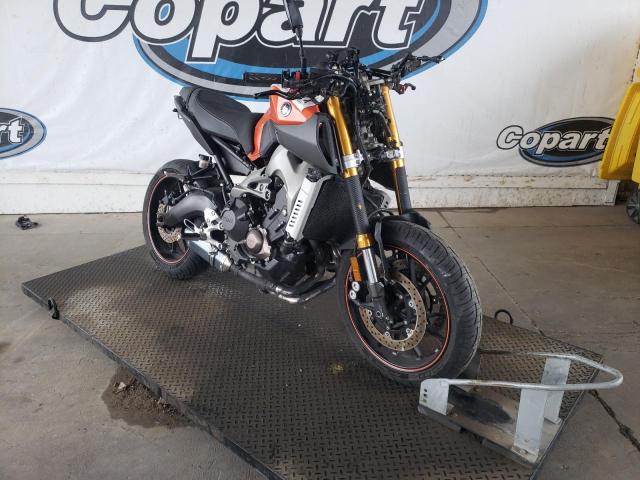 Salvage cars for sale from Copart Grand Prairie, TX: 2014 Yamaha FZ09