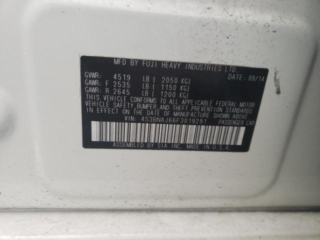 4S3BNAJ66F3019291 Subaru Legacy 2.5 2015. Фото: 9