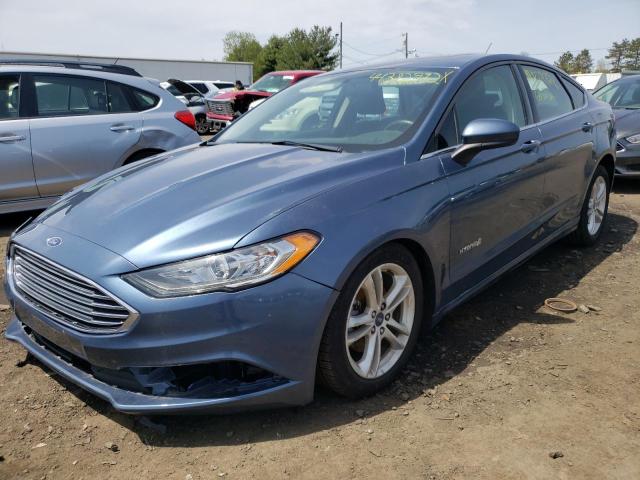 3FA6P0LU1JR197059 Ford Fusion Se 2018. Фото: 1