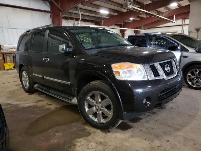 Salvage cars for sale from Copart Lansing, MI: 2011 Nissan Armada PLA