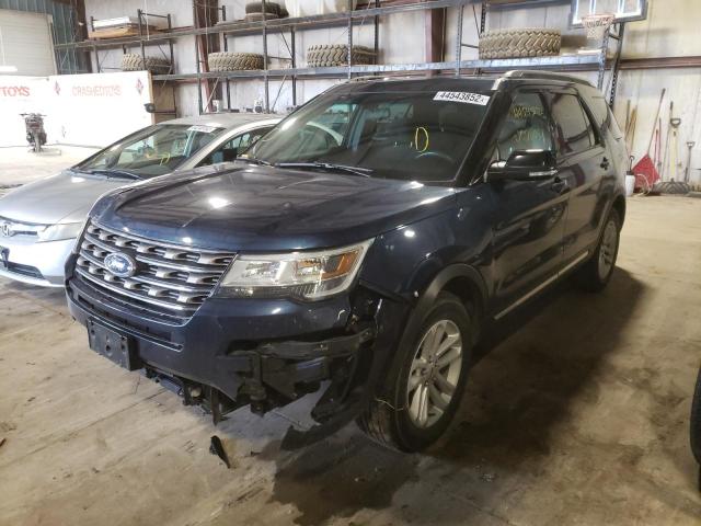 2017 FORD EXPLOR XLT 1FM5K7DH5HGB20092