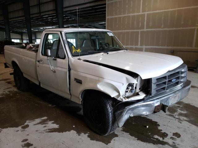 Ford F250 salvage cars for sale: 1996 Ford F250