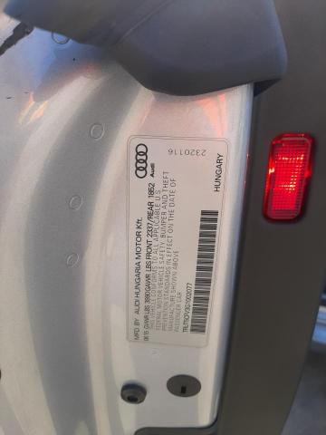 2016 AUDI TT TRUT5CFV3G1002077