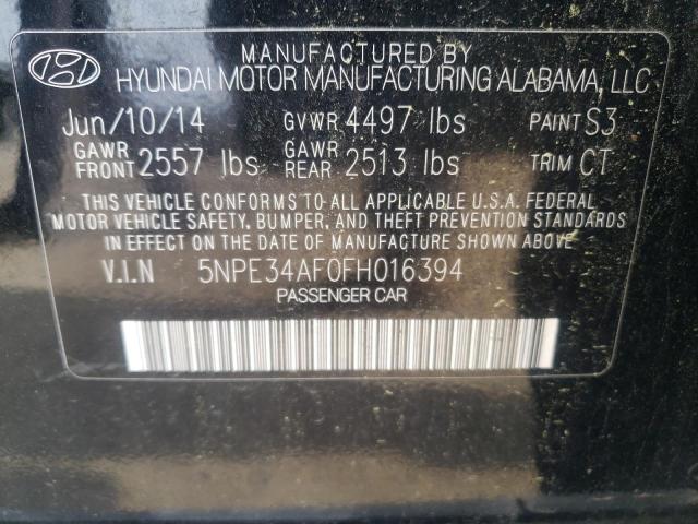 2015 HYUNDAI SONATA SPO 5NPE34AF0FH016394