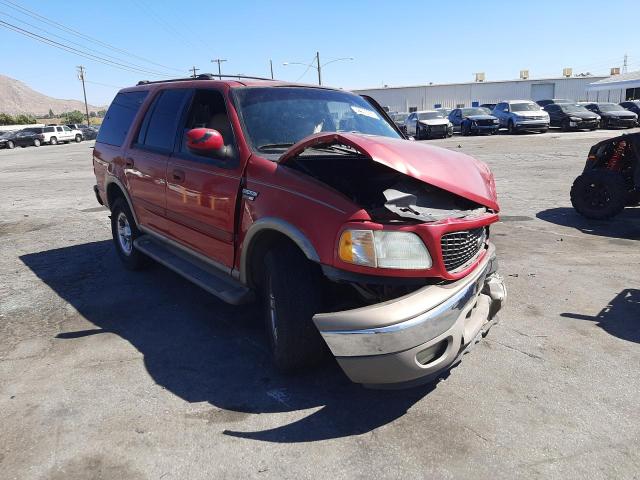 Salvage cars for sale from Copart Colton, CA: 2002 Ford Expedition