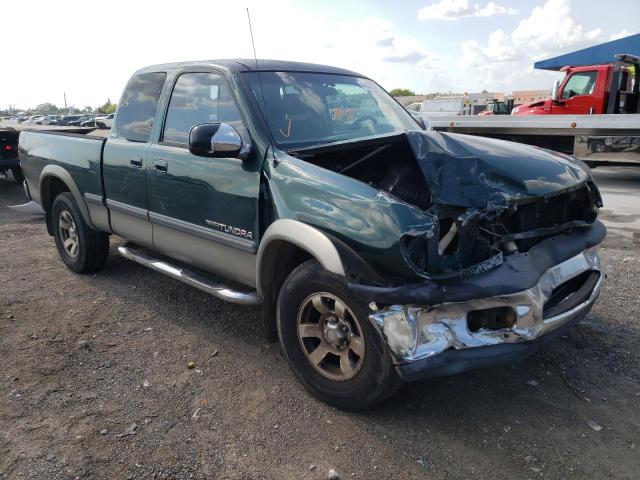 Salvage cars for sale from Copart Opa Locka, FL: 2000 Toyota Tundra ACC