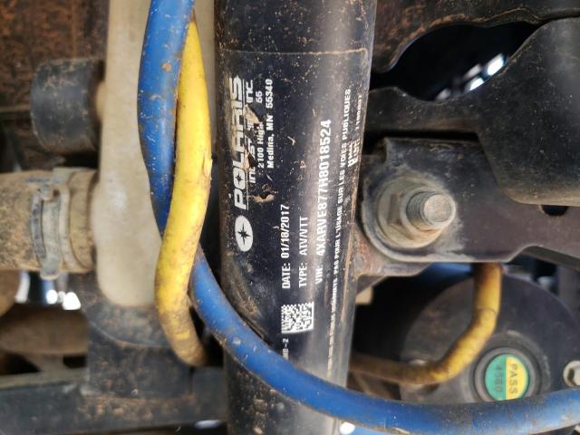 2017 POLARIS RANGER CRE 4XARVE877H8018524