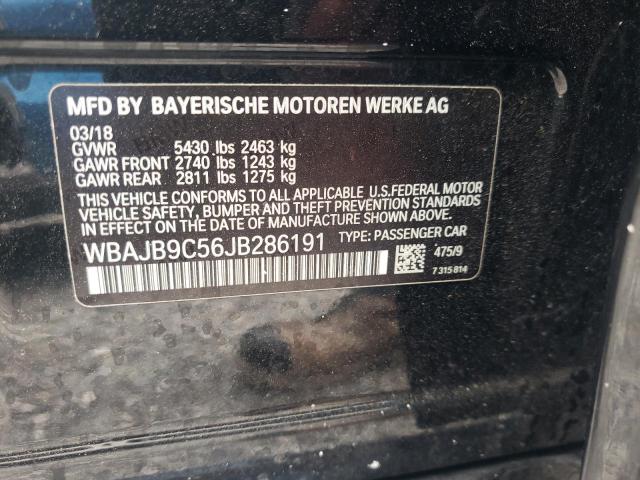 2018 BMW M550XI WBAJB9C56JB286191