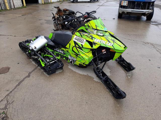 Salvage motorcycles for sale at Woodhaven, MI auction: 2017 Arctic Cat Snowmobile
