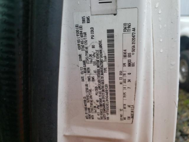 1FTSS3EL6CDA69120 Ford E-150 Van 2012. Фото: 9