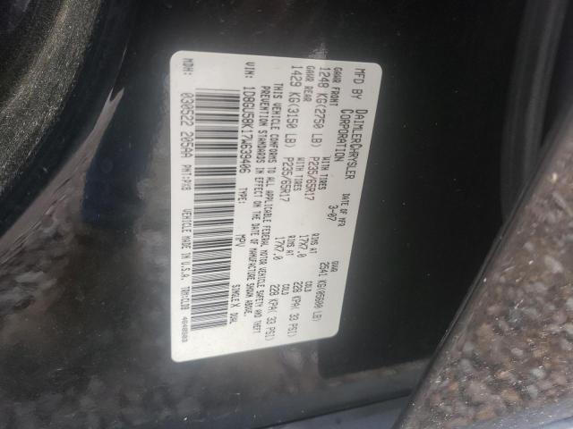 2019 DODGE NITRO SLT 1D8GU58K17W639406