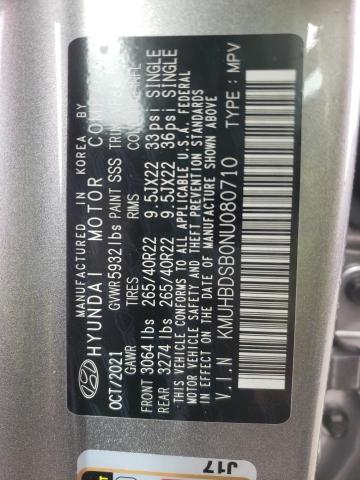 2022 GENESIS GV80 BASE KMUHBDSB0NU080710