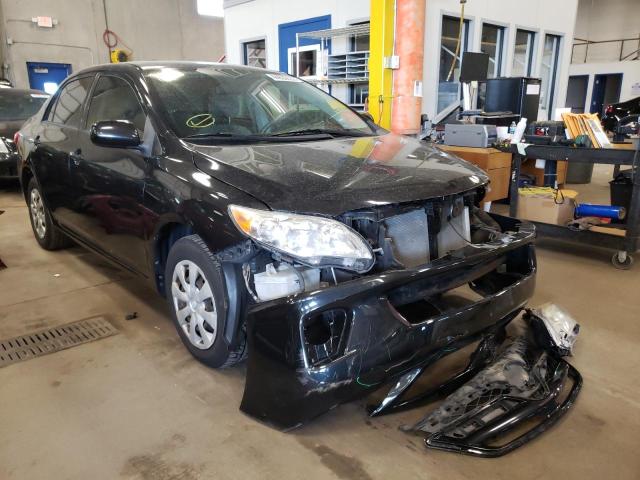 Salvage cars for sale from Copart Blaine, MN: 2011 Toyota Corolla BA