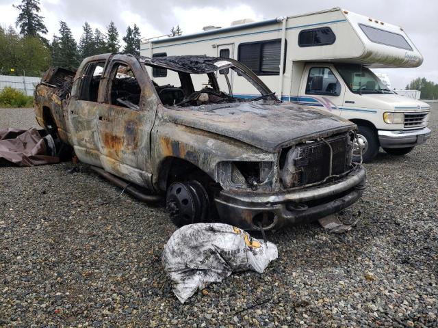 Salvage cars for sale from Copart Graham, WA: 2004 Dodge RAM 3500 S