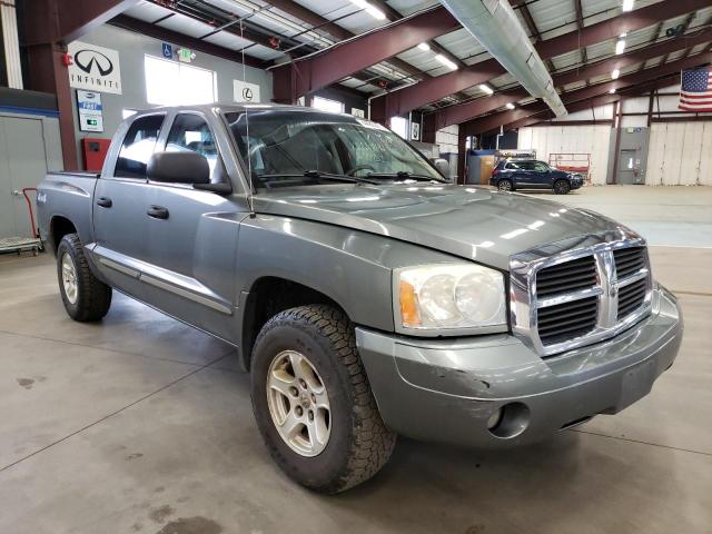 Salvage cars for sale from Copart East Granby, CT: 2005 Dodge Dakota Quattro