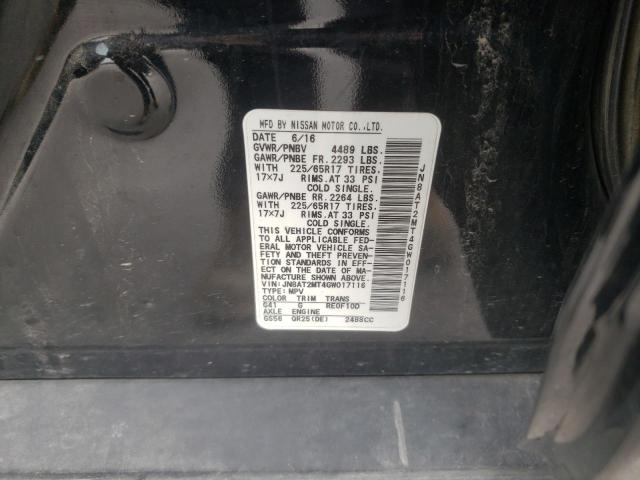 Фото: JN8AT2MT4GW017116 - 10