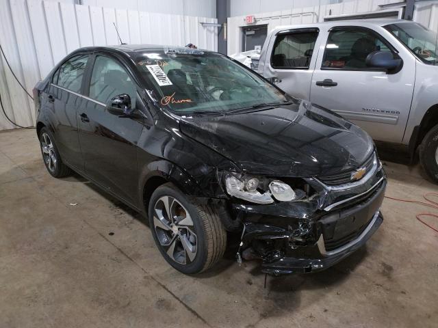 Salvage cars for sale at Ham Lake, MN auction: 2020 Chevrolet Sonic Premium