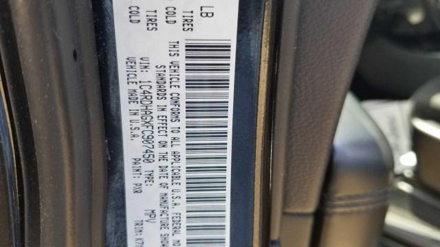 1C4RDHAGXFC907450 Dodge Durango Sx 2015. Фото: 9