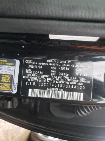 5XXGT4L35JG243130 KIA Optima Lx