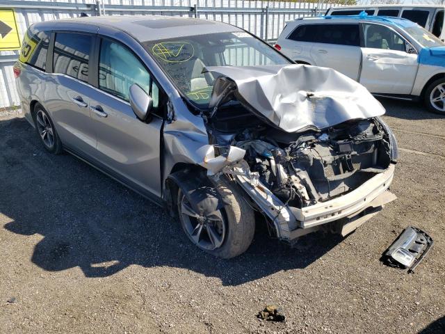 Salvage cars for sale from Copart Bowmanville, ON: 2019 Honda Odyssey EX
