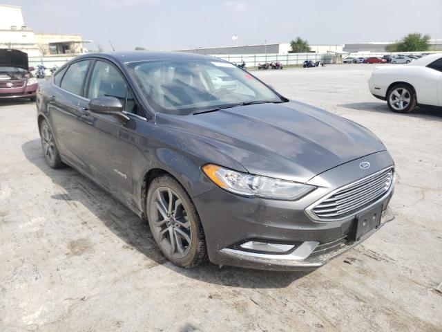 Salvage cars for sale from Copart Tulsa, OK: 2017 Ford Fusion SE