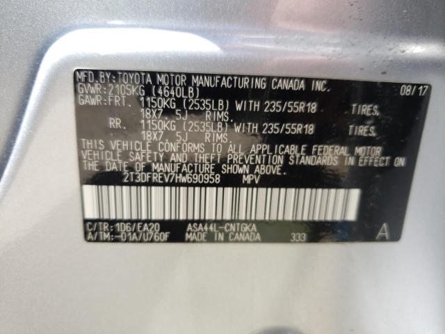 2017 TOYOTA RAV4 LIMIT 2T3DFREV7HW690958