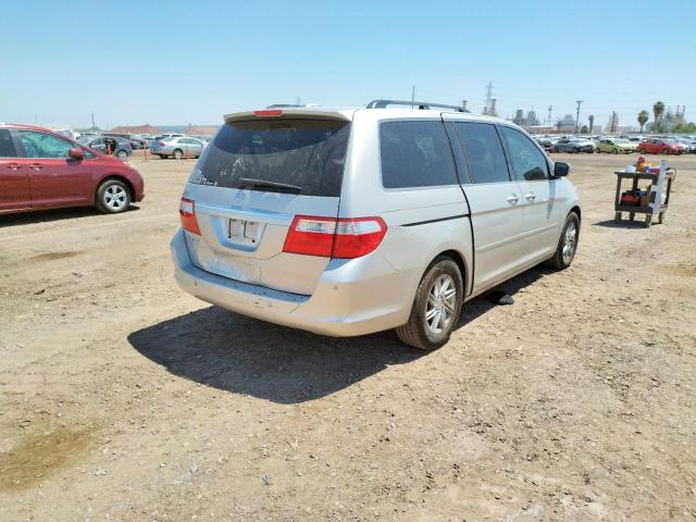 2006 Honda Odyssey Touring VIN: 5FNRL38876B040788 Lot: 43768593