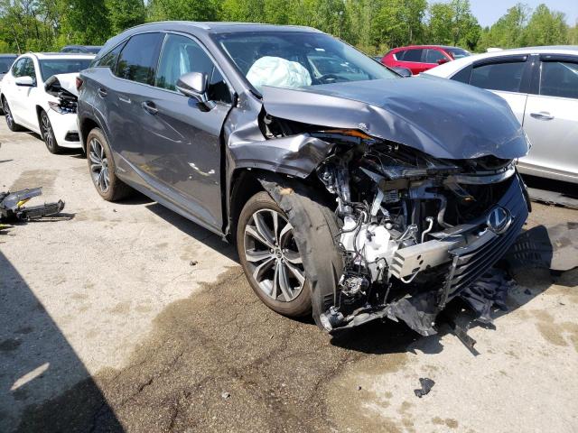 Salvage cars for sale from Copart Louisville, KY: 2019 Lexus RX 450H BA