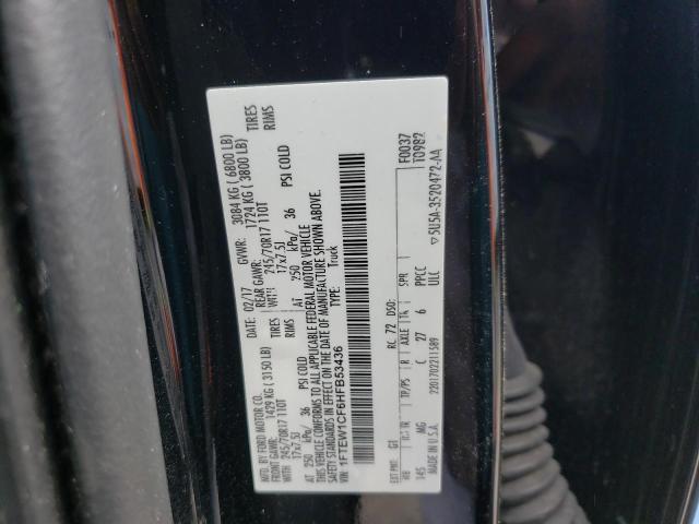 1FTEW1CF6HFB53436 Ford F150 Super 2017. Фото: 9