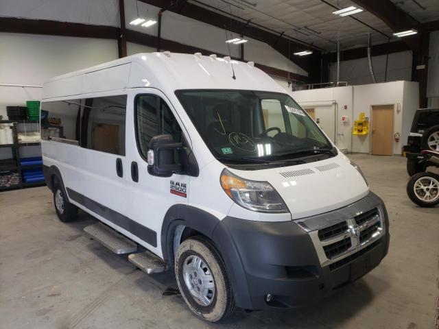 Salvage cars for sale from Copart Assonet, MA: 2017 Dodge RAM Promaster