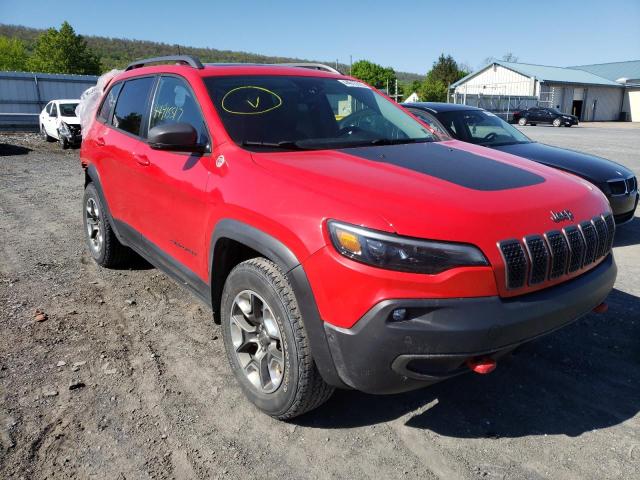 Jeep Cherokee salvage cars for sale: 2019 Jeep Cherokee