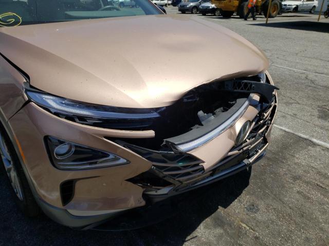 2021 HYUNDAI NEXO BLUE KM8J74A69MU014788