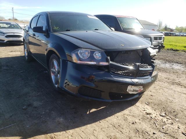 Salvage cars for sale from Copart Columbia Station, OH: 2014 Dodge Avenger SE