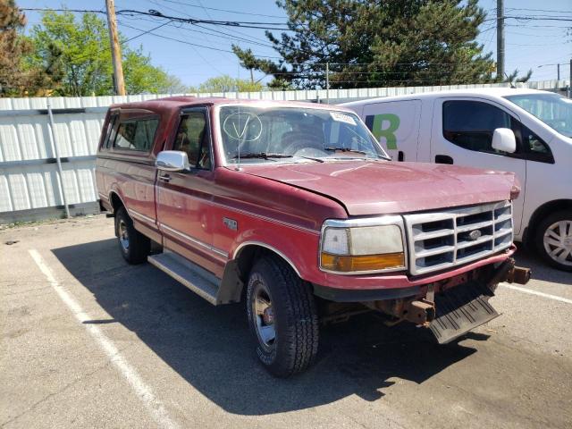 Salvage cars for sale from Copart Moraine, OH: 1992 Ford F150