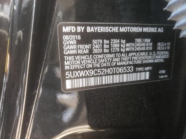 5UXWX9C52H0T06533 BMW X3 Xdrive28i