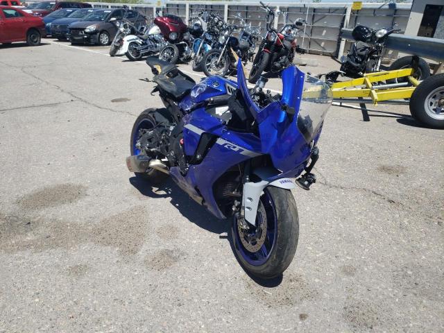 Salvage cars for sale from Copart Anthony, TX: 2021 Yamaha YZFR1