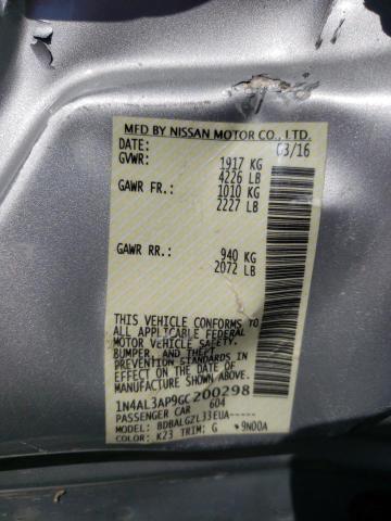 Фото: 1N4AL3AP9GC200298 - 10