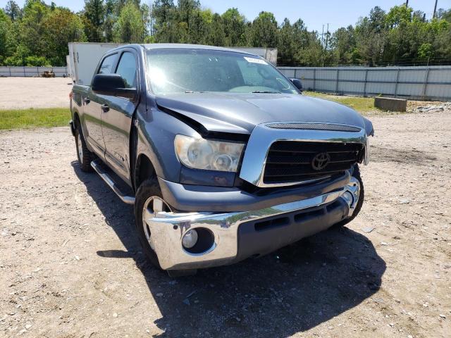 Salvage cars for sale from Copart Charles City, VA: 2008 Toyota Tundra CRE