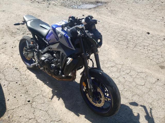 Salvage motorcycles for sale at Sandston, VA auction: 2021 Yamaha MT09