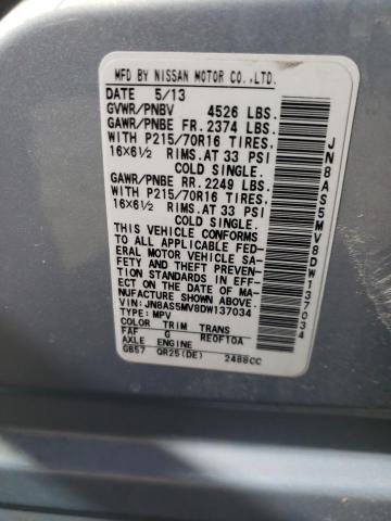 Фото: JN8AS5MV8DW137034 - 10