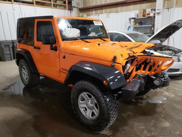 Salvage cars for sale from Copart Anchorage, AK: 2012 Jeep Wrangler S
