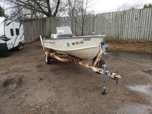 Salvage cars for sale from Copart Crashedtoys: 1973 BLB Boat With Trailer