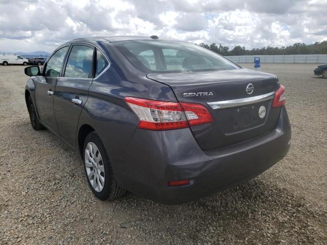 2015 NISSAN SENTRA S 3N1AB7AP1FL665698