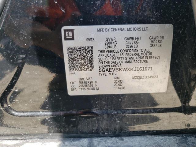 2019 BUICK ENCLAVE PR 5GAEVBKWXKJ161071