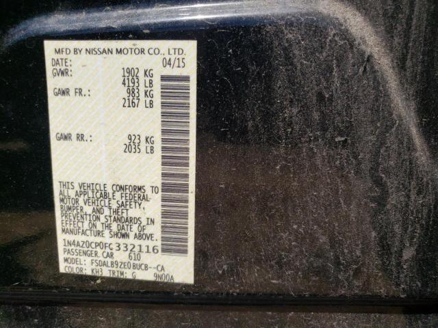 2015 NISSAN LEAF S 1N4AZ0CP0FC332116