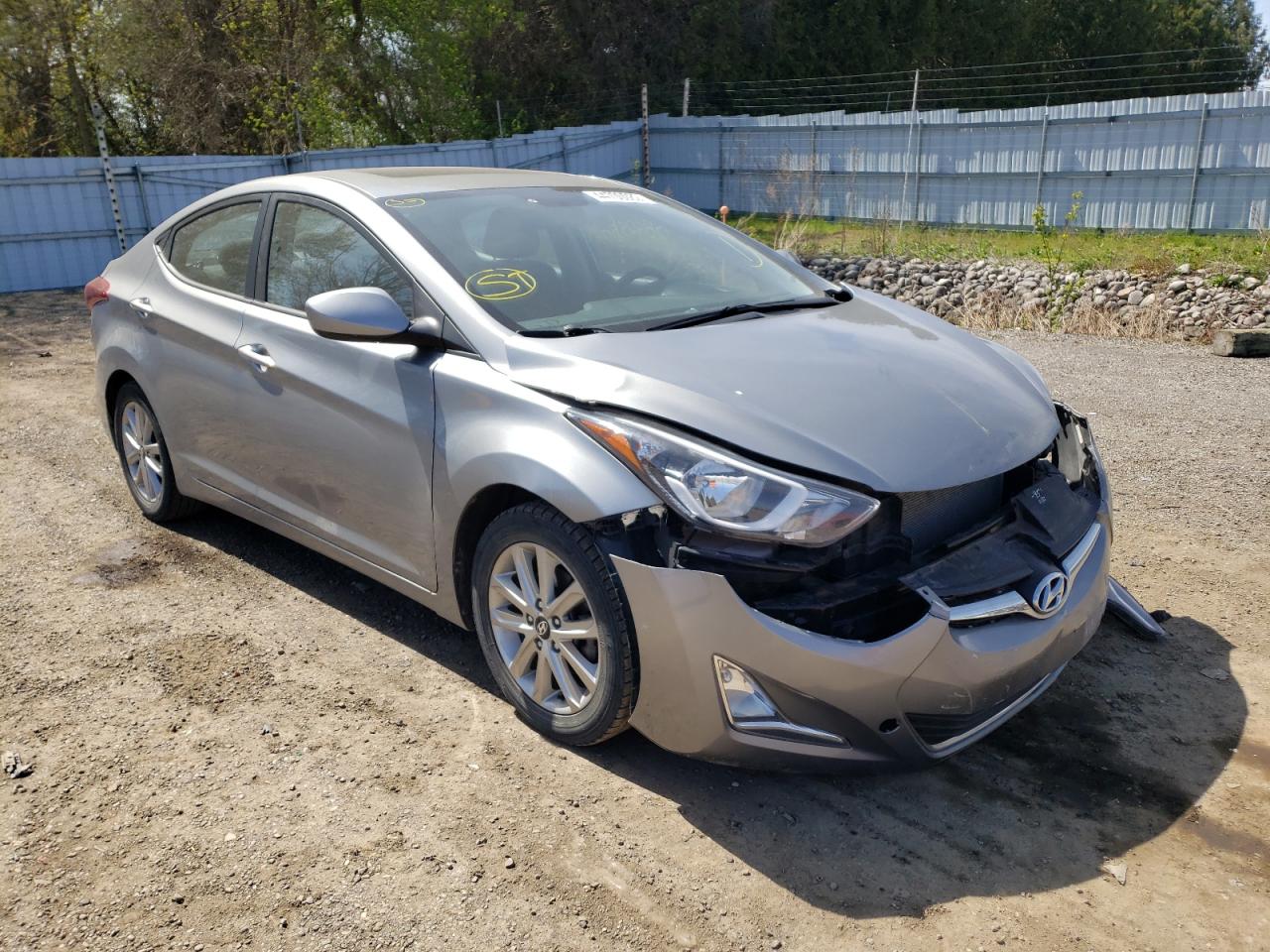 KMHDH4AE8FU413051 2015 HYUNDAI ELANTRA - Image 1